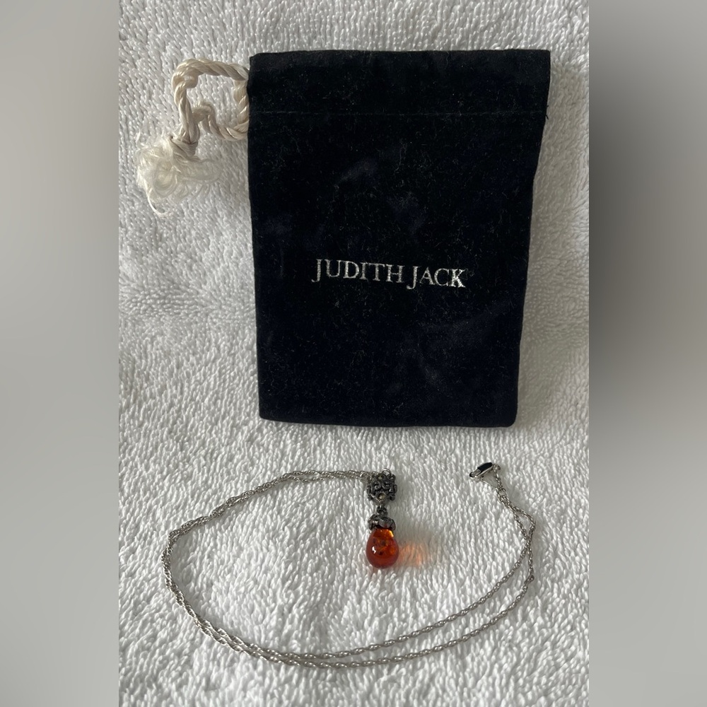 Vintage Judith Jack Sterling Silver Necklace & bracelet (matching ring not JJ)